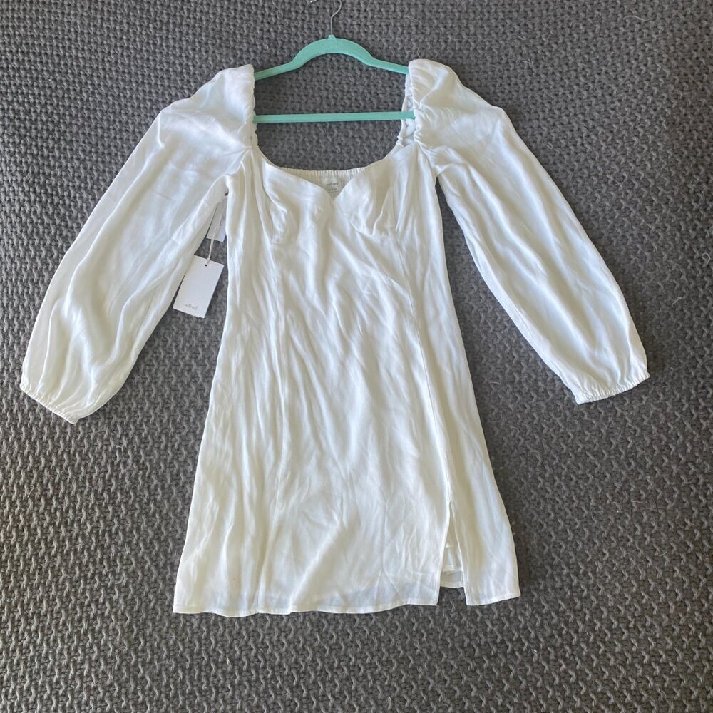 NWT Aritzia Wilfred Novella Mini Dress in Size 8 - Picture 3 of 7